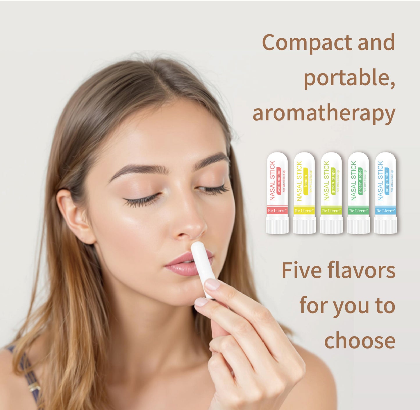 Re Lierre 5-In-1 Nasal Energy Bar