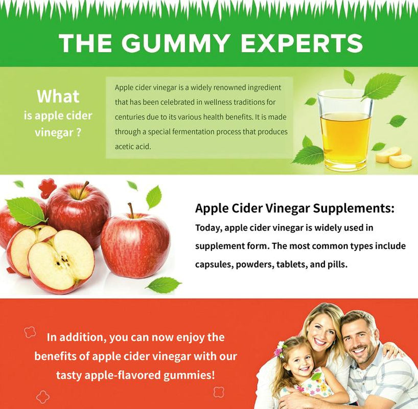 (Re Lierre Official 1 Pack 60 Caps)Apple Cider Vinegar Gummies with Vitamin B12 for Normal Energy Levels and Gut - Dietary Supplement