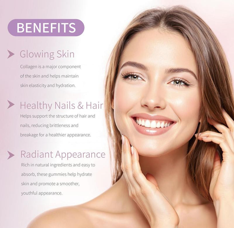 Re Lierre Foods Supplements, Glutathione 400 Mg, Withcollagen & BIOTIN, Free Radicalneutralizer, 60 Fruity Gummy Candy